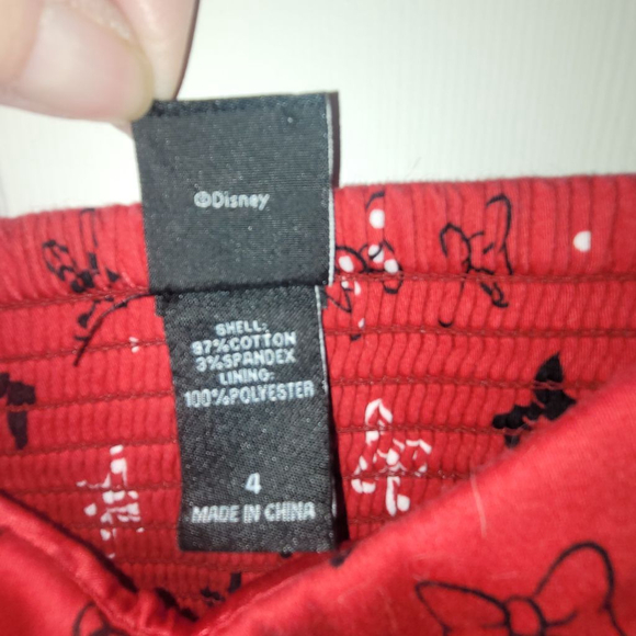 Women's Disney Red Minnie Bow Tank Top Plus Size 4X - Picture 8 of 9